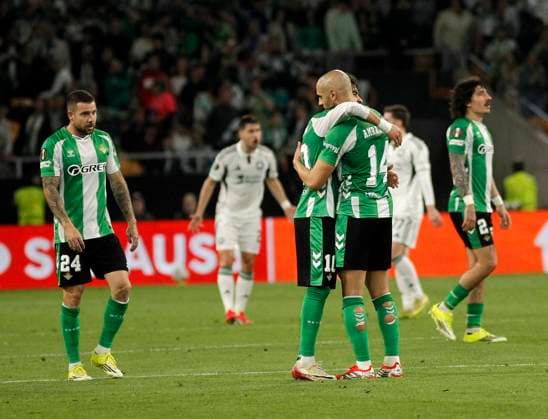 UEFA Europe League round of 16 second leg soccer match between Real Betis and Panathinaikos at La Cartuja stadium in Sevilla, Spain, Thursday, March 19, 2026. PARTIDO DE VUELTA DE DIECISEISAVOS DE FINAL DE LA UEFA EUROPA LEAGUE REAL BETIS vs PANATHINAIKOS 900 Cordon Press  900 CordonxPress LOF - UEFA Europa League Betis vs Panathinaikos