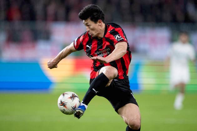 Europa League FC Midtjylland Nottingham Forest FC Midtjylland s Cho Gue Sung in action during the match between FC Midtjylland and Nottingham Forest in the Europa League 2nd leg at MCH Arena in Herning on Thursday, March 19, 2026 Photo Bo Amstrup Ritzau Scanpix , Herning Denmark Mors  Copyright: BoxAmrstrupx xRitzauxScanpix BoxAmstrupx spdk20260319-223423-L