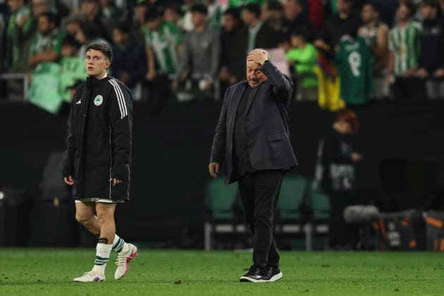 ESP: Real Betis v Panathinaikos FC. UEFA Europa League. Round of 16, second Leg. Panathinaikos FC manager Rafa Benitez during the UEFA Europa League match, Round of 16, second leg between Real Betis and Panathinaikos FC. Olimpico de la Cartuja Stadium on March 18, 2026 in Sevilla, Spain. kpng Copyright: xAntonioxPozox xPRESSINPHOTOx AP_260319_BET_PAN_043