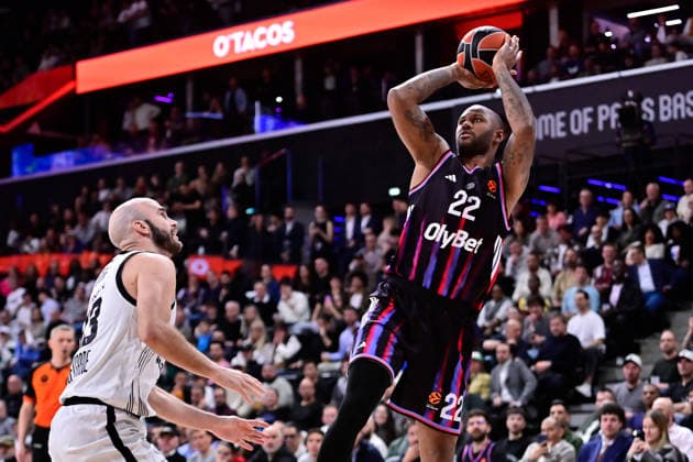 BASKET : Paris Basket vs Partizan Belgrade - Euroleague - 19 03 2026 AMATH M BAYE of Paris Basket during the Euroleague match between Paris Basketball and Partizan Mozzart Bet Belgrade at Adidas Arena on March 19, 2026 in Paris, France. ( Photo by Federico Pestellini PSNewz ) - ParisFrance  Copyright: xFedericoxPestellinix