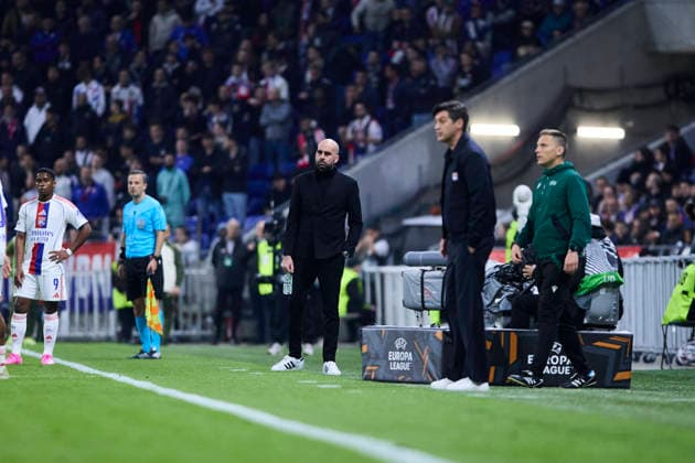 Olympique Lyonnais v Real Club Celta - Europa League DECINES-CHARPIEU, FRANCE - MARCH 19: Claudio Giraldez, Head Coach of Celta de Vigo looks on during the UEFA Europa League 2025 26 Round of 16 Second Leg match between Olympique Lyonnais and Real Club Celta at OL Stadium on March 19, 2026 in Decines-Charpieu, France. DECINES-CHARPIEU OL Stadium Spain Copyright: xDiegoxSimonx
