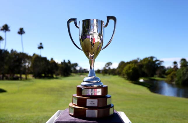 GOLF AUSTRALIAN WPGA, Henera view of the trophy during the 2026 Australian WPGA Championship at Sanctuary Cove Golf and Country Club on the Gold Coast, Friday March 20, 2026. ( NO ARCHIVING, EDITORIAL USE ONLY GOLD COAST QUEENSLAND AUSTRALIA  Copyright: xx 20260320160119770305