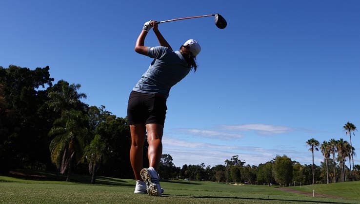 GOLF AUSTRALIAN WPGA, Singapore s Shannon Tan in action during the 2026 Australian WPGA Championship at Sanctuary Cove Golf and Country Club on the Gold Coast, Friday March 20, 2026. ( NO ARCHIVING, EDITORIAL USE ONLY GOLD COAST QUEENSLAND AUSTRALIA  Copyright: xx 20260320118595995740