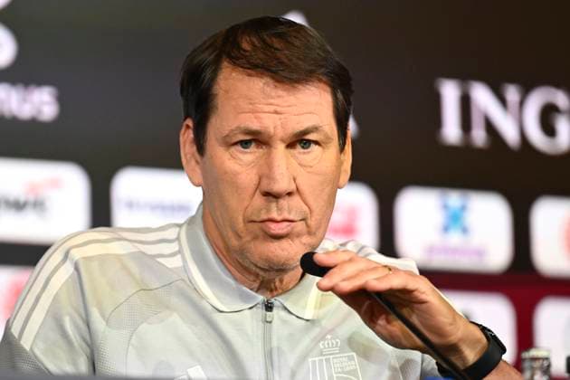 Football, Belgium national team, Press conference