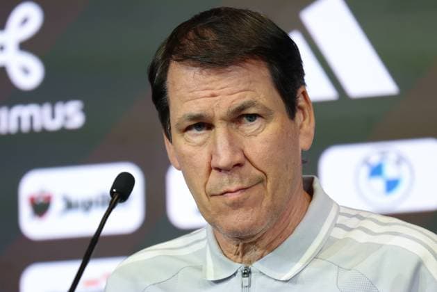 Belgium s head coach Rudi Garcia pictured during a press conference, PK, Pressekonferenz of the Red Devils, the Belgian national soccer team, in Tubize on Friday 20 March 2026. The team is preparing for its friendly games against the United States and Mexico. These games are preparation games of the 2026 World Cup. BRUNOxFAHY  x168322454x
