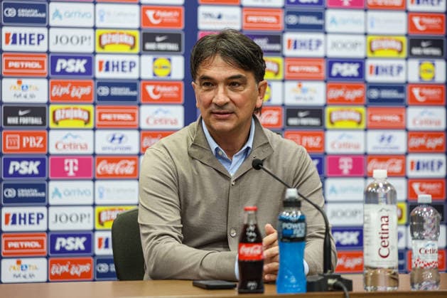 press conference, PK, Pressekonferenz of Zlatko Dalic Croatia Head Coach Zlatko Dalic speaks during a press conference at Westin Hotel in Zagreb, Croatia on March 20, 2026 ahead friendly matches in Orlando, USA against Columbia and Brazi.  GoranxStanzl PIXSELL