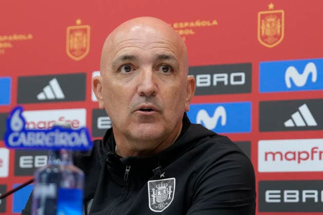 March 20, 2026, Las Rozas, Madrid, Spain: David Gordo, head coach, attends the press conference, PK, Pressekonferenz to announce his squad list for Spain U21, U 21 Team at the Ciudad del Futbol on March 19, 2026, in Sevilla, Spain. Las Rozas Spain - ZUMAa181 20260320_zaa_a181_004 Copyright: xOscarxJ.xBarrosox