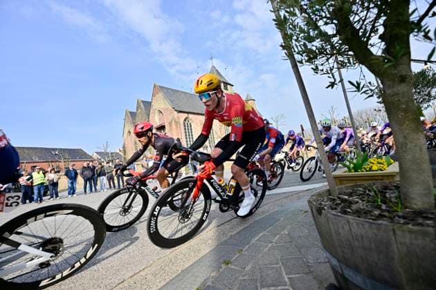 Bredene Koksijde Classic 2026 Cycling Race KOKSIJDE, BELGIUM - MARCH 20 : rider of team Uno-X Mobility during the 24th edition of Bredene Koksijde Classic an UCI ProSeries 1.Pro one day cycling road race for Men Elite of km with start in Bredene and finish in Koksijde on March 20, 2026 in Koksijde, Belgium, 20 03 2026 ( Motordriver Stephan Boone - Koksijde Belgium  Copyright: xJanxDexMeuleneirx