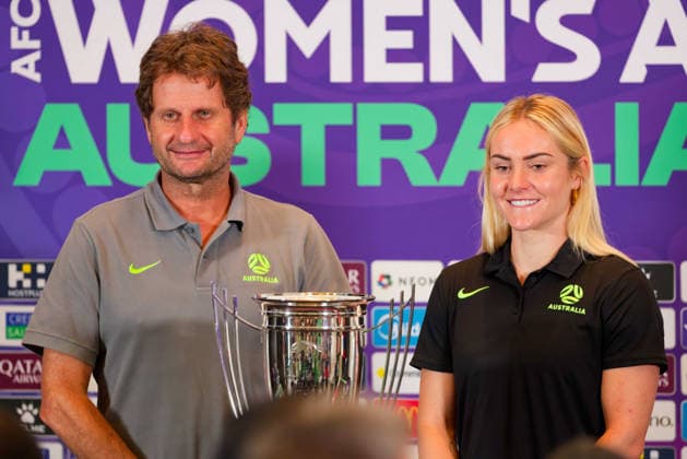 Football, Women, Asian Cup, National Team Australia, Press conference