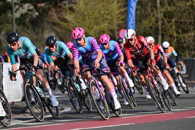 The pack of riders in action during the Bredene Koksijde Classic one day cycling race, 203,4 km from Bredene to Koksijde, on Friday 20 March 2026. DIRKxWAEM  x168361564x