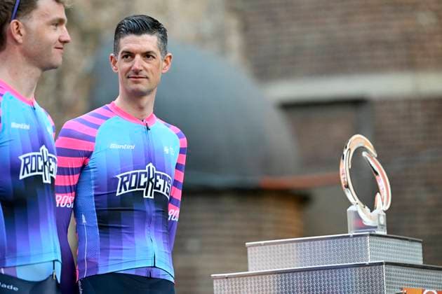 Milan Sanremo 2026 Cycling Race Media Activities 20 03 2026 SANREMO, ITALY - MARCH 20 : Poels Wout (NED) of Unibet Rose Rockets pictured during the teams presentation prior to the 117th edition of Milan Sanremo an UCI World Tour 1.UWT one day cycling road race for Men Elite of 298 km with start in Pavia and finish in Sanremo on March 20, 2026 in Sanremo, Italy, 20 03 2026 ( Motordriver Guy De Vuyst - Sanremo Italy  Copyright: xNicoxVereeckenx