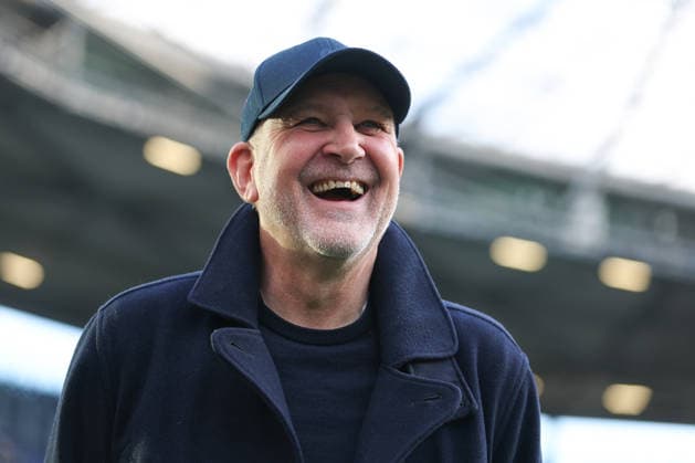 2 Bundesliga Hannover 96 Eintracht Braunschweig on 20 03 2026 at the Heinz von Heiden Arena in Hannover Managing Director Sport Jörg Joerg Schmadtke Hannover laughs MH