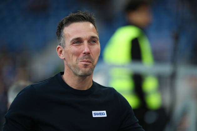 Smiling Christian Eichner Karlsruher SC, Head Coach , Karlsruher SC vs SpVgg Greuther Fuerth, 2 Bundesliga, 27 Matchday, 2025 2026, 20 03 2026, DFL REGULATES PROHIBIT ANY USE OF PHOTOGRAPHS AS IMAGE SEQUENCES AND OR QUASI VIDEO, Karlsruher SC vs SpVgg Greuther Fuerth, 2 Bundesliga, 27 Matchday, 2025 2026, 20 03 2026 Karlsruhe Copyright: xEibner-Pressefoto JanxPrihodax EP_JPA