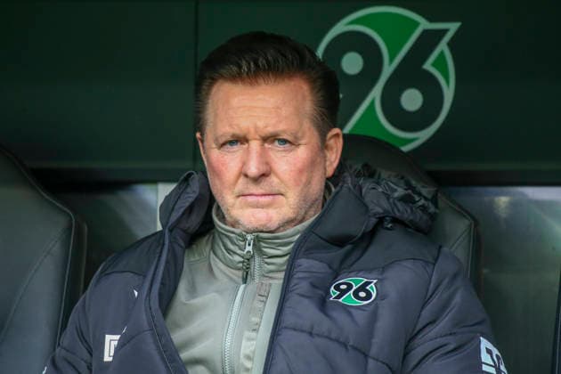 Germany Soccer 2 Bundesliga 2025 2026, Matchday 27 Hannover 96 vs Eintracht Braunschweig Heinz von Heiden Arena Stadion Hannover Mimic, facial expression, emotion Christian Titz Coach Hannover 96 Hannover Copyright: xAymanxAlahmedx