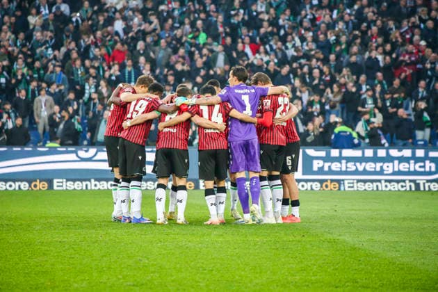 Germany Soccer 2 Bundesliga 2025 2026, Matchday 27 Hannover 96 vs Eintracht Braunschweig Heinz von Heiden Arena Stadion Hannover Team Photo, Long shot Hannover Copyright: xAymanxAlahmedx