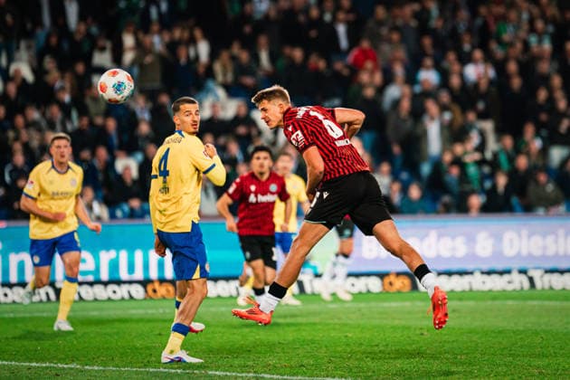 2 Bundesliga Hannover 96 vs Eintracht Braunschweig, 20 03 2026 GOAL, CHEER by Maik Nawrocki Hannover 96, 6 to 1 0 Soccer, 2 Bundesliga, Matchday 27 Hannover 96 vs Eintracht Braunschweig on 20 03 2026 at Heinz von Heiden Arena, Hannover DFL REGULATIONS PROHIBIT ANY USE OF PHOTOGRAPHS AS IMAGE SEQUENCES AND OR QUASI VIDEO Copyright: xBEAUTIFULxSPORTS Tonhäuserx