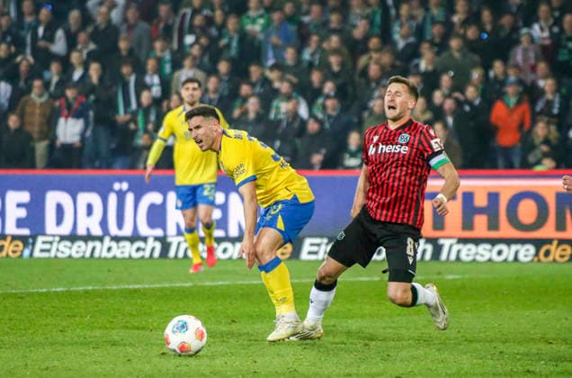 Germany Soccer 2 Bundesliga 2025 2026, Matchday 27 Hannover 96 vs Eintracht Braunschweig Heinz von Heiden Arena Stadion Hannover Enzo Leopold Hannover 96, 8 Hannover Copyright: xAymanxAlahmedx