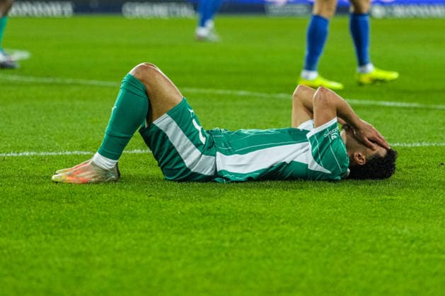 2 Bundesliga, Karlsruher SC vs SpVgg Greuther Fürth, 20 03 2026 Sayf Ltaief SpVgg Greuther Fürth, 47 who is on the ground 2 Bundesliga, Karlsruher SC vs SpVgg Greuther Fürth, BBBank Wildpark Karlsruhe, 20 03 2026 DFB DFL REGULATIONS PROHIBIT ANY USE OF PHOTOGRAPHS AS IMAGE SEQUENCES AND OR QUASI VIDEO Copyright: xBEAUTIFULxSPORTS Boscox
