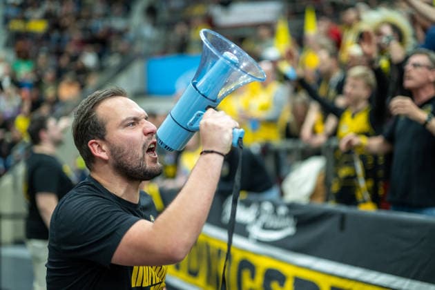 Marvin der Barock Pirates MHP RIESEN Ludwigsburg, Fanclub , GER, MHP Riesen vs Skyliners Frankfurt, Basketball Bundesliga, easycredit BBL, 25 Spieltag, Spielzeit 2025 2026, 20 03 2026, GER, MHP Riesen vs Skyliners Frankfurt, Basketball Bundesliga, easycredit BBL, 25 Spieltag, Spielzeit 2025 2026, 20 03 2026 Ludwigsburg Copyright: xEibner-Pressefoto SaschaxWaltherx EP_EER