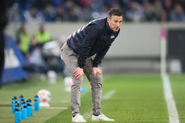 Christian Eichner Karlsruher SC, Head Coach , Karlsruher SC vs SpVgg Greuther Fuerth, 2 Bundesliga, 27 Matchday, 2025 2026, 20 03 2026, DFL REGULATIONS PROHIBIT ANY USE OF PHOTOGRAPHS AS IMAGE SEQUENCES AND OR QUASI VIDEO, Karlsruher SC vs SpVgg Greuther Fuerth, 2 Bundesliga, 27 Matchday, 2025 2026, 20 03 2026 Karlsruhe Copyright: xEibner-Pressefoto JanxPrihodax EP_JPA