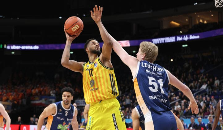 Basketball, BBL, ALBA Berlin - Rostock Seawolves