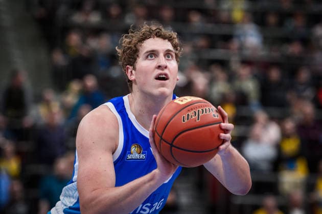 Jacob Holt Frankfurt Skyliners, 10 GER, MHP Riesen Ludwigsburg vs Skyliners Frankfurt, Basketball Bundesliga, easycredit BBL, 25 Matchday, Season 2025 2026, 20 03 2026 GER, MHP Riesen Ludwigsburg vs Skyliners Frankfurt, Basketball Bundesliga, easycredit BBL, 25 Matchday, Season 2025 2026, 20 03 2026 Ludwigsburg Copyright: xSandyxDinkelackerx EP_SDR