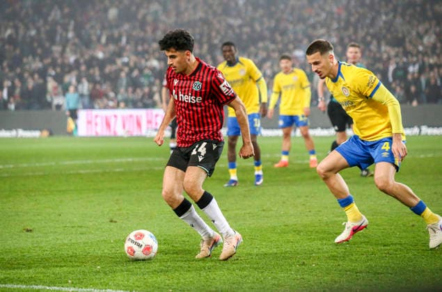 Germany Soccer 2 Bundesliga 2025 2026, Matchday 27 Hannover 96 vs Eintracht Braunschweig Heinz von Heiden Arena Stadion Hannover Husseyn Chakroun Hannover 96, 14 Hannover Copyright: xAymanxAlahmedx