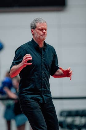 BB 2BL SBB Baskets Tigers Tuebingen Coach Eric Detlev Tigers Tuebingen during the 2025 2026 season in the 2 Barmer Basketball Bundesliga Pro A on matchday 28 between SBB Baskets and Tigers Tuebingen at Wolfgang Lakenmacher Halle on March 20, 2026 in Magdeburg, Sachsen Anhalt, Germany