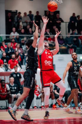 BB 2BL SBB Baskets Tigers Tuebingen Martin Bogdanov SBB Baskets during the 2025 2026 season in the 2 Barmer Basketball Bundesliga Pro A on matchday 28 between SBB Baskets and Tigers Tuebingen at Wolfgang Lakenmacher Halle on March 20, 2026 in Magdeburg, Sachsen Anhalt, Germany