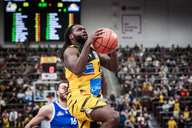 Traveon Buchanan MHP RIESEN Ludwigsburg, 02 GER, MHP Riesen Ludwigsburg vs Skyliners Frankfurt, Basketball Bundesliga, easycredit BBL, 25 Matchday, Season 2025 2026, 20 03 2026 GER, MHP Riesen Ludwigsburg vs Skyliners Frankfurt, Basketball Bundesliga, easycredit BBL, 25 Matchday, Season 2025 2026, 20 03 2026 Ludwigsburg Copyright: xSandyxDinkelackerx EP_SDR