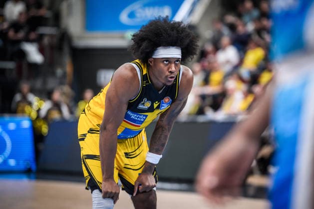 Stefan Smith MHP RIESEN Ludwigsburg, 03 GER, MHP Riesen Ludwigsburg vs Skyliners Frankfurt, Basketball Bundesliga, easycredit BBL, 25 Matchday, Season 2025 2026, 20 03 2026 GER, MHP Riesen Ludwigsburg vs Skyliners Frankfurt, Basketball Bundesliga, easycredit BBL, 25 Matchday, Season 2025 2026, 20 03 2026 Ludwigsburg Copyright: xSandyxDinkelackerx EP_SDR