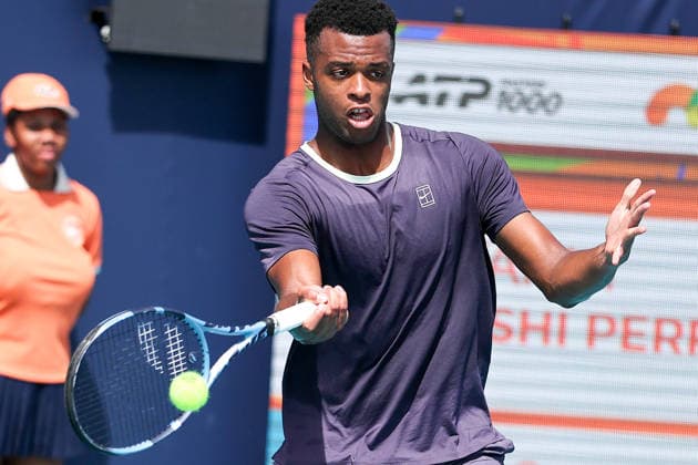 TENNIS : Miami Open at Hard Rock Stadium 2026 - 20 03 2026 Giovanni Mpetshi Perricard - Miami 2026 - USA - 20 03 2026 Miami  Copyright: xCCx
