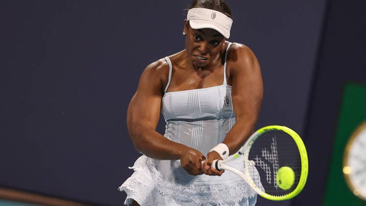 TENNIS : Miami Open at Hard Rock Stadium 2026 - 20 03 2026 Sloane Stephens - Miami 2026 - USA - 20 03 2026 Miami  Copyright: xCCx