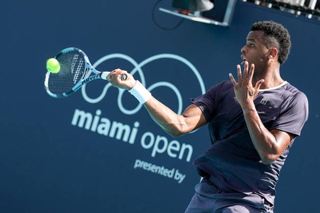 TENNIS : Miami Open at Hard Rock Stadium 2026 - 20 03 2026 Giovanni Mpetshi Perricard - Miami 2026 - USA - 20 03 2026 Miami  Copyright: xCCx