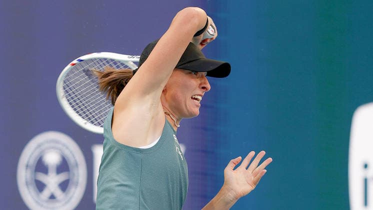TENNIS : Miami Open at Hard Rock Stadium 2026 - 20 03 2026 Iga Swiatek - Miami 2026 - USA - 20 03 2026 Miami  Copyright: xCCx