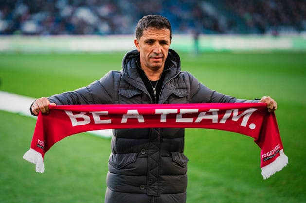 2 Bundesliga Hannover 96 vs Eintracht Braunschweig, 20 03 2026 Together scarf with the inscription STOP HATE BE A TEAM Football, 2 Bundesliga, 27 Matchday Hannover 96 vs Eintracht Braunschweig on 20 03 2026 at Heinz von Heiden Arena, Hannover DFL REGULATIONS PROHIBIT ANY USE OF PHOTOGRAPHS AS IMAGE SEQUENCES AND OR QUASI VIDEO Copyright: xBEAUTIFULxSPORTS Tonhäuserx