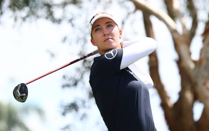 GOLF AUSTRALIAN WPGA, Germany s Alexandra Försterling during the 3rd round of the 2026 Australian WPGA Championship at Sanctuary Cove Golf and Country Club on the Gold Coast, Saturday March 21, 2026. ( NO ARCHIVING, EDITORIAL USE ONLY GOLD COAST QUEENSLAND AUSTRALIA  Copyright: xx 20260321143442900962