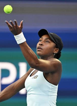 MIAMI GARDENS FL - MARCH 20: Coco Gauff vs Elisabetta Cocciaretto during The 2026 Miami Open held at Hard Rock Stadium on March 20, 2026 in Miami Gardens, Florida. Copyright: xmpi04x