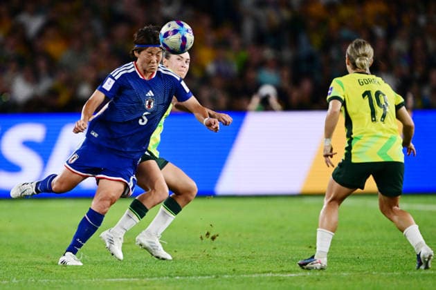 SOCCER ASIAN CUP WOMEN FINAL, Hana Takahashi of Japan heads the ball during the AFC Women™s Asian Cup Final match between Japan and Australia at Accor Stadium in Sydney, Saturday, March 21, 2026. ( NO ARCHIVING, EDITORIAL USE ONLY SYDNEY NEW SOUTH WALES AUSTRALIA  Copyright: xDEANxLEWINSx 20260321160288653795