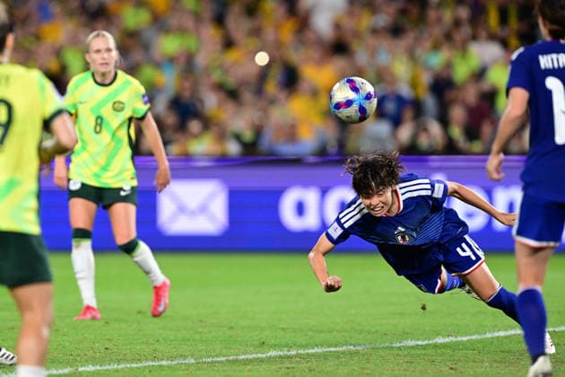 SOCCER ASIAN CUP WOMEN FINAL, Saki Kumagai of Japan clears the ball during the AFC Women™s Asian Cup Final match between Japan and Australia at Accor Stadium in Sydney, Saturday, March 21, 2026. ( NO ARCHIVING, EDITORIAL USE ONLY SYDNEY NEW SOUTH WALES AUSTRALIA  Copyright: xDEANxLEWINSx 20260321113206124660