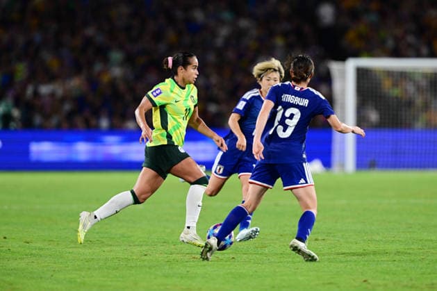 SOCCER ASIAN CUP WOMEN FINAL, Mary Fowler of Australia during the AFC Women™s Asian Cup Final match between Japan and Australia at Accor Stadium in Sydney, Saturday, March 21, 2026. ( NO ARCHIVING, EDITORIAL USE ONLY SYDNEY NEW SOUTH WALES AUSTRALIA  Copyright: xDEANxLEWINSx 20260321172518190950