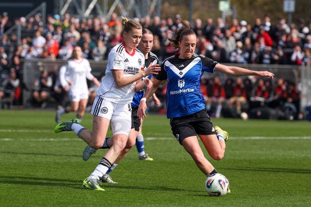 Football, Women, 1. BL, Eintracht Frankfurt - Hamburger SV