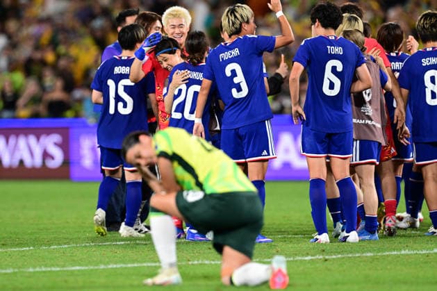 SOCCER ASIAN CUP WOMEN FINAL, Japan celebrates their win over Australia during the AFC Women™s Asian Cup Final match between Japan and Australia at Accor Stadium in Sydney, Saturday, March 21, 2026. ( NO ARCHIVING, EDITORIAL USE ONLY SYDNEY NEW SOUTH WALES AUSTRALIA  Copyright: xDEANxLEWINSx 20260321175521137036