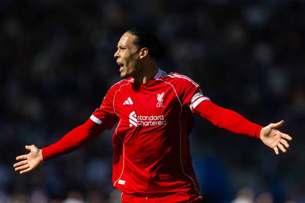 Football - FA Premier League - Brighton & Hove Albion FC v Liverpool FC BRIGHTON & HOVE, ENGLAND - Saturday, March 21, 2026: Liverpool s captain Virgil van Dijk reacts during the FA Premier League match between Brighton & Hove Albion FC and Liverpool FC at the AMEX Community Stadium. (Photo by David Rawcliffe Propaganda) BRIGHTON & HOVE AMEX Community Stadium SUSSEX ENGLAND  Copyright: xDavidxRawcliffex P2026-03-21-Brighton_Liverpool-65