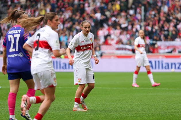 Germany VfB Stuttgart Women vs 1 FSV Mainz 05 Women, Matchday 20, 2 Womens Bundesliga, MHP Arena Stuttgart Muriel Dürr Muriel Duerr, VfB Stuttgart Women, 17 Stuttgart MHP Arena Baden Württemberg Germany Copyright: xBenedictxChristx