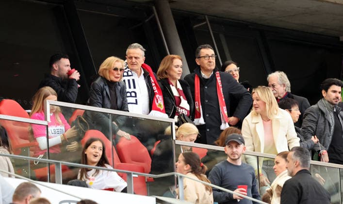 21 03 26 Women VfB Stuttgart 1 FSV Mainz 05 Germany, Stuttgart, 21 03 2026, Football, Women, 2 Bundesliga, Season 2025 2026, VfB Stuttgart 1 FSV Mainz 05 f l Frank Nopper, Cem Özdemir
