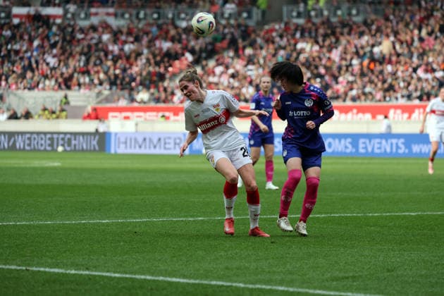 21 03 26 Women VfB Stuttgart 1 FSV Mainz 05 Germany, Stuttgart, 21 03 2026, Soccer, Women, 2 Bundesliga, Season 2025 2026, VfB Stuttgart 1 FSV Mainz 05 Reena Wichmann VfB Stuttgart