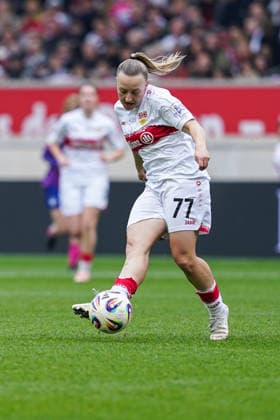 Leonie Schetter VfB Stuttgart, 77 , GER, VfB Stuttgart vs 1 FSV Mainz 05, Football, Women, 2 Bundesliga, Matchday 20, Season 2025 2026, 21 03 2026, GER, VfB Stuttgart vs 1 FSV Mainz 05, Football, Women, 2 Bundesliga, Matchday 20, Season 2025 2026, 21 03 2026 Stuttgart Copyright: xEibner-Pressefoto ChristianxLangx EP_CLG