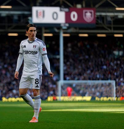 Fulham v Burnley, London, UK -21 Mar 2026 Harry Wilson of Fulham fc during the Premier League match between Fulham and Burnley at Craven Cottage, London on 21 March 2026 ( London Craven Cottage London England Copyright: xTomxCusden PPAUKx PPA-257652
