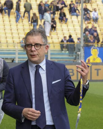 CALCIO - Serie A - Parma Calcio vs US Cremonese Federico Cherubini Ceo of Parma AC during Parma Calcio vs US Cremonese, 30Â° Serie A Enilive 2025-26 game at Ennio Tardini stadium in Parma (PR), Italy, on March 21, 2026. Parma Italy  Copyright: xIPAxSport ABACAx